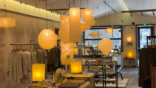 Noguchi-Style Akari Lamps: The Secret Weapon for Profitable Cafés (With Video Proof)