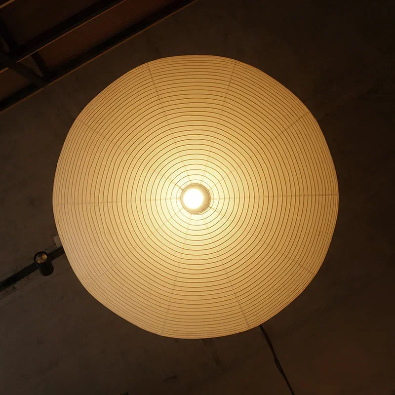 Noguchi Pendant Light Paper Lantern Akari Washi Paper Ceiling Lamp 21A - Captainsbamboo