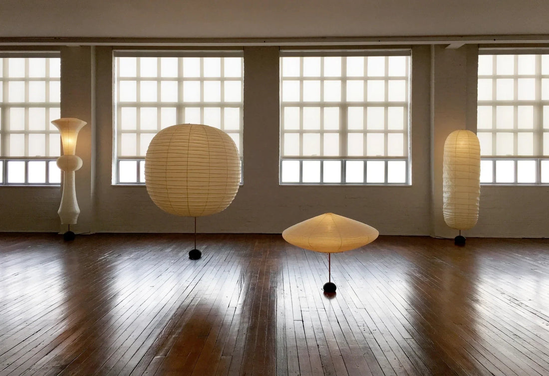The Enchanting Allure of Noguchi's Akari Lamps: A Harmony of Light, Craft, and Home - Captainsbamboo