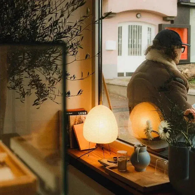 Akari Table Lamp vs Traditional Table Lamp – Light, Craft & Value - Captainsbamboo