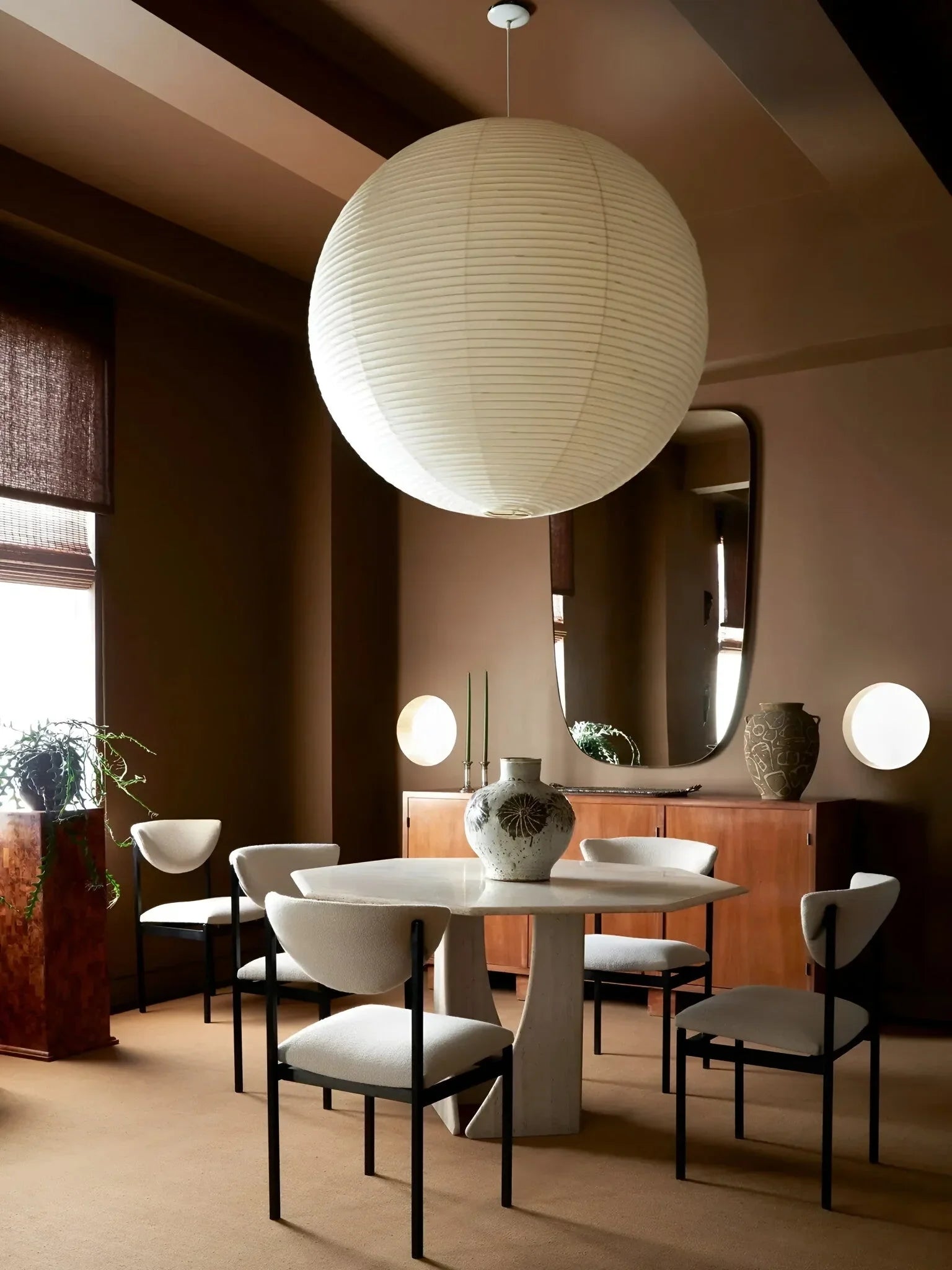 Japanese Style Lamp vs Noguchi Akari Lamp: Soft Light, Simple Form, Timeless Style - Captainsbamboo