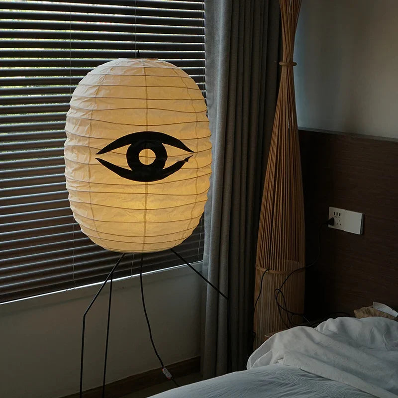 Whispering Eye Hitomi Akari Floor Lamp UF3-DL - Captainsbamboo