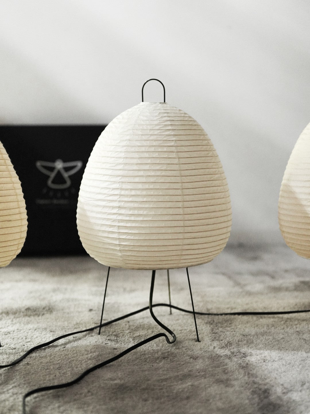 Noguchi Inspired Akari 1A Table Lamp | Handcrafted Washi Paper & Bamboo Light – Japandi Decor