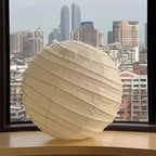 Noguchi Inspired Akari 55D Paper Pendant Light | Handcrafted Ceiling Lamp - Captainsbamboo