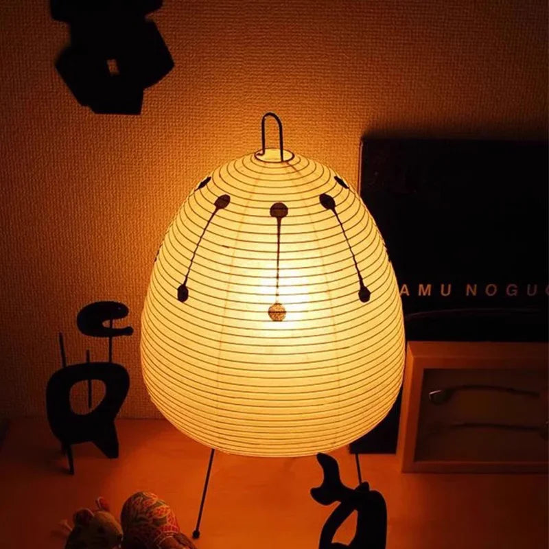 Noguchi 1951 Re-Edition Glow Akari Paper table Lamp 1A - Captainsbamboo