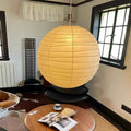Noguchi Inspired Akari 55D Paper Pendant Light | Handcrafted Ceiling Lamp akari 100D