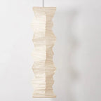 Fluid Sculpture Noguchi Style Akari Paper Ceiling Lamp 33N - Captainsbamboo
