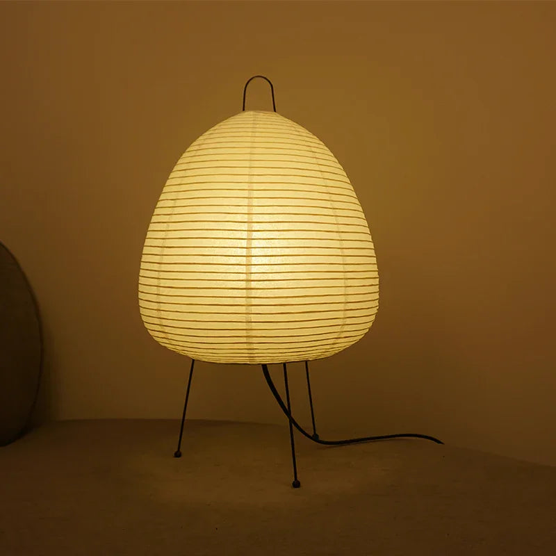 Noguchi 1951 Re-Edition Glow Akari Paper table Lamp 1A - Captainsbamboo