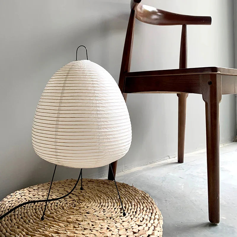 Noguchi 1951 Re-Edition Glow Akari Paper table Lamp 1A - Captainsbamboo