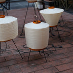 NOGUCHI AKARI 2A Paper Table Lamp — Washi & Bamboo Table Lamp