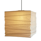 Noguchi-Style Pendant Light Akari Washi Paper Ceiling Lamp 45X - Captainsbamboo