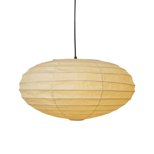 Akari 50EN/70EN/95EN Wabi-Sabi Orb Light Washi Paper Ceiling Lamp