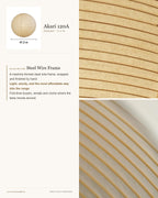 Akari 55A Washi Pendant — Ø 47.2 in (120 cm) / Value edition