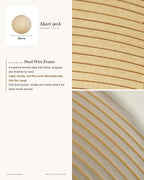 Akari 55A Washi Pendant — Ø 35.4 in (90 cm) / Value edition