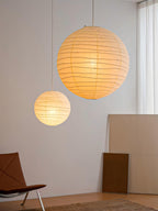 Luminaire suspendu Akari en papier washi 55D