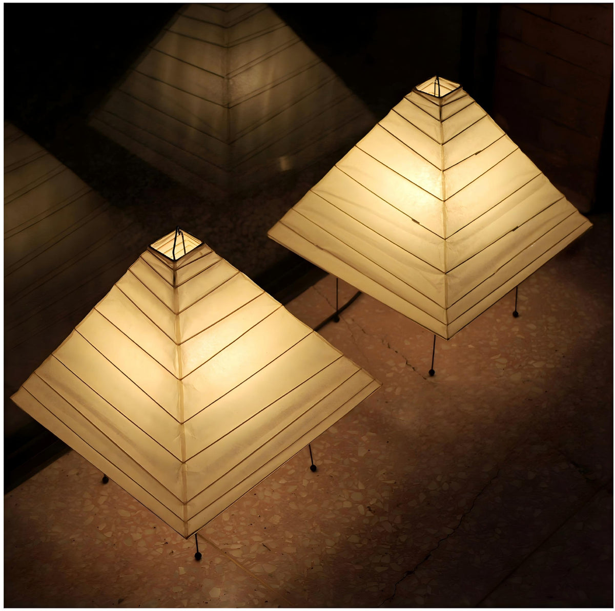 Noguchi AKARI 5X Floor Lamp Replica