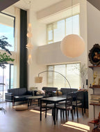 Grand Akari Washi Paper Ceiling Lamp (75A - 120A) | Large Oversized Pendant Light