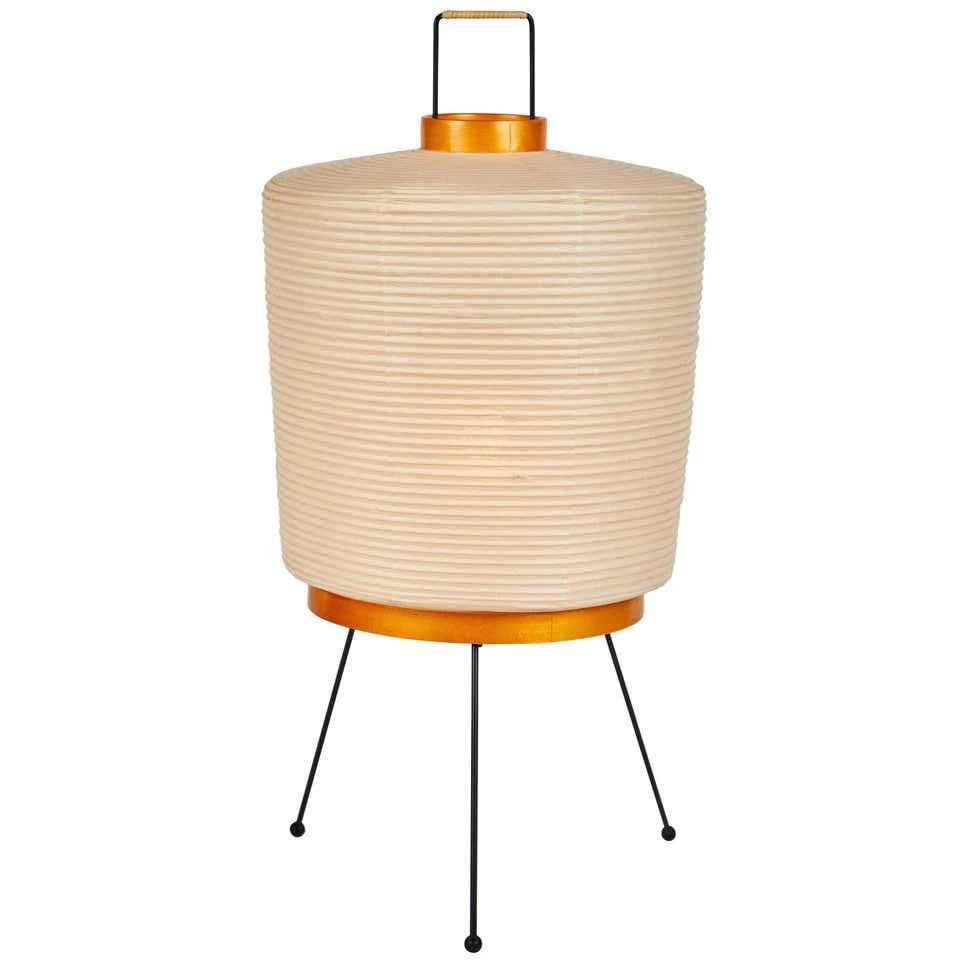 NOGUCHI AKARI 2A Paper Table Lamp — Washi & Bamboo Table Lamp