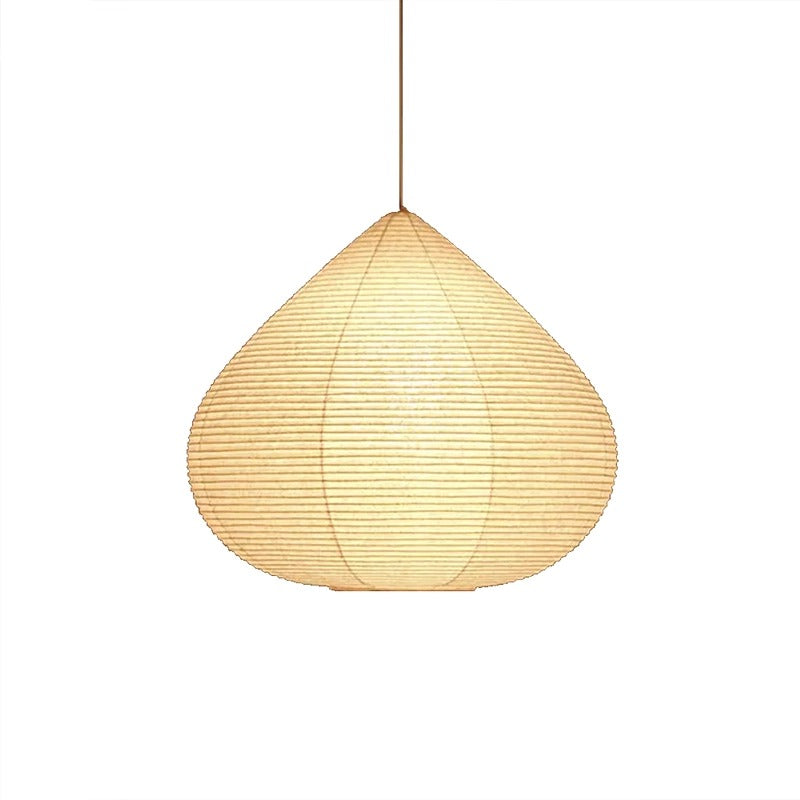 Drop Paper Lamp Tokyo K5 Hotel bulbous lantern Onion-Shaped Washi Pend ...