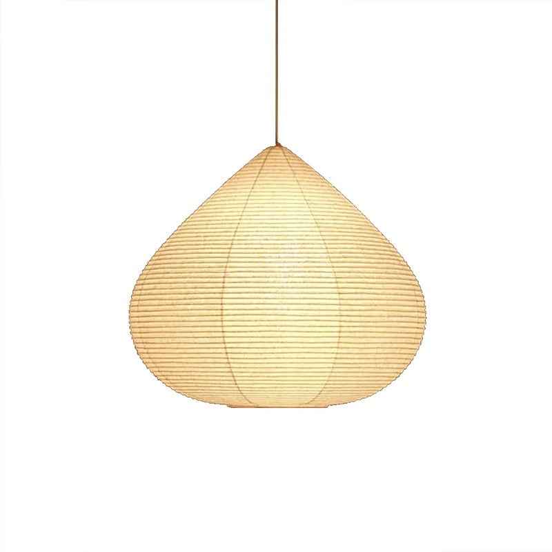 Drop Paper Lamp Tokyo K5 Hotel bulbous lantern Onion-Shaped Washi Pendant