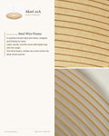 Akari 21A–15A Washi Pendant — AKARI 21A — Ø 25.3 in × H 10.8 in (64 × 