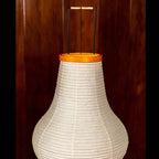 Noguchi Style Akari 14A Floor Lamp-Large Washi Light Sculpture