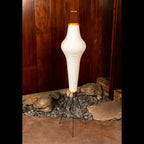 Noguchi Style Akari 14A Floor Lamp-Large Washi Light Sculpture