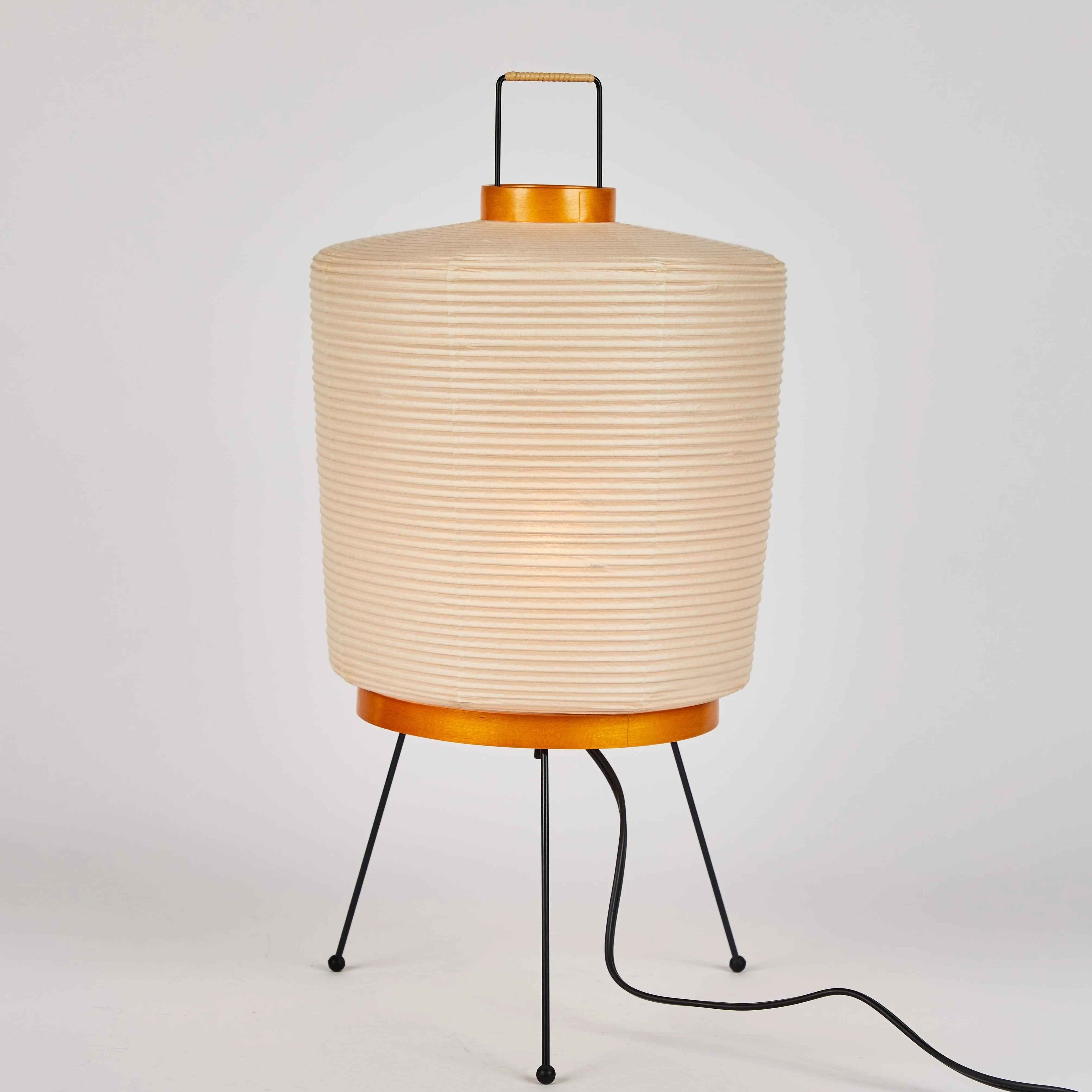 NOGUCHI AKARI 2A Paper Table Lamp — Washi & Bamboo Table Lamp