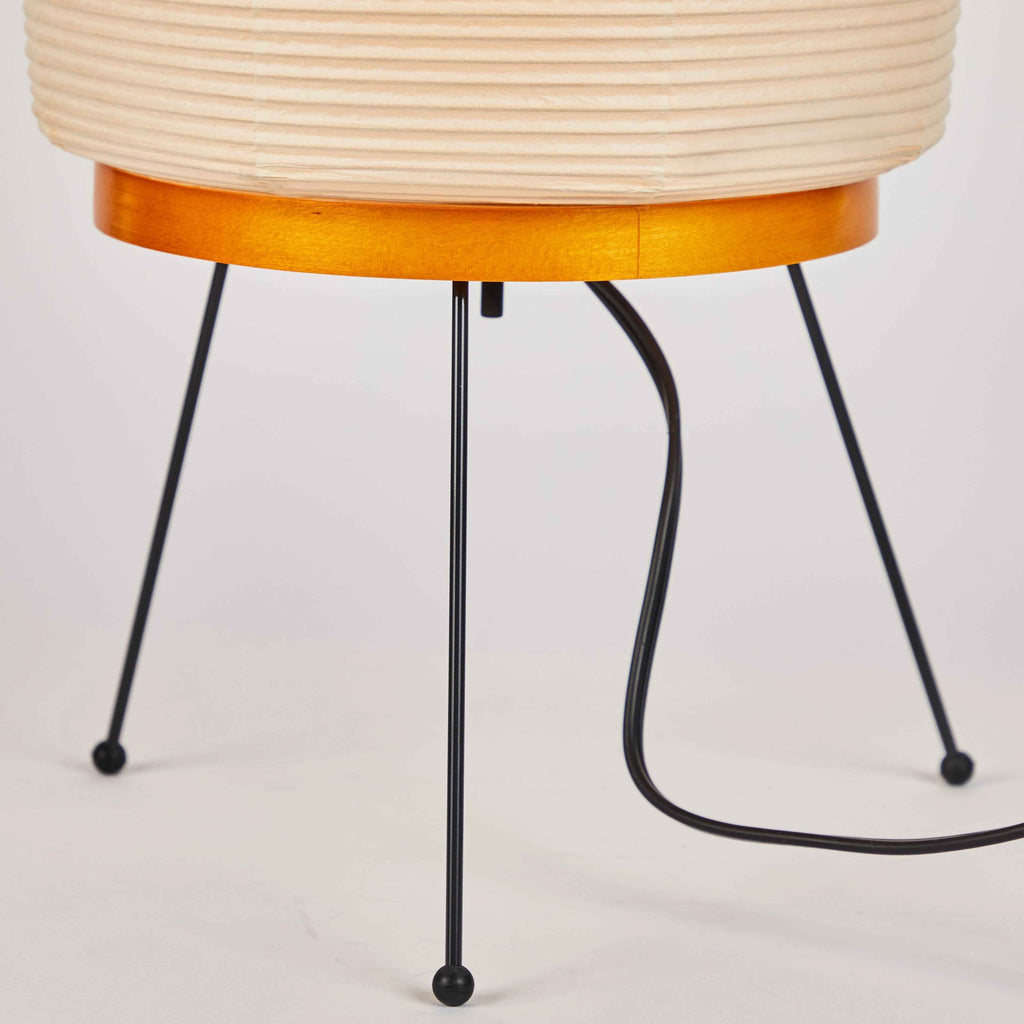 NOGUCHI AKARI 2A Paper Table Lamp — Washi & Bamboo Table Lamp