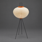 NOGUCHI AKARI 10A Floor Lamp — Large Washi Light Sculpture