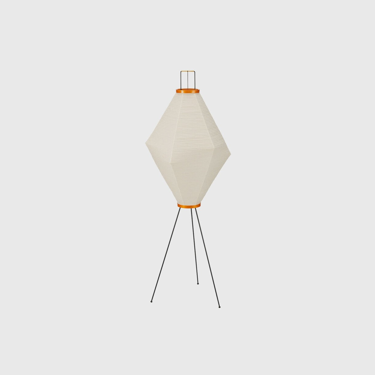 NOGUCHI AKARI 13A Floor Lamp — Wide Washi Paper Floor Lamp