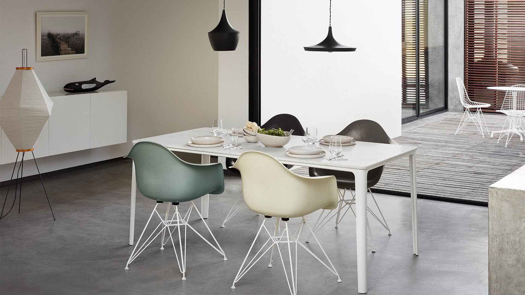 NOGUCHI AKARI 13A Floor Lamp — Wide Washi Paper Floor Lamp