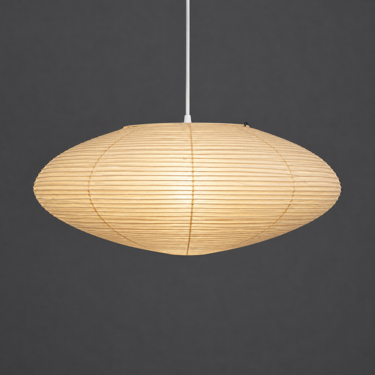 Akari 21A & 15A Washi Paper Pendant Lamps – Oversized Floating Sculptures