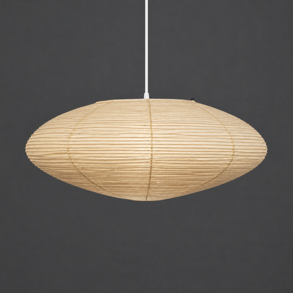 Luminaire suspendu Akari en papier washi 21A
