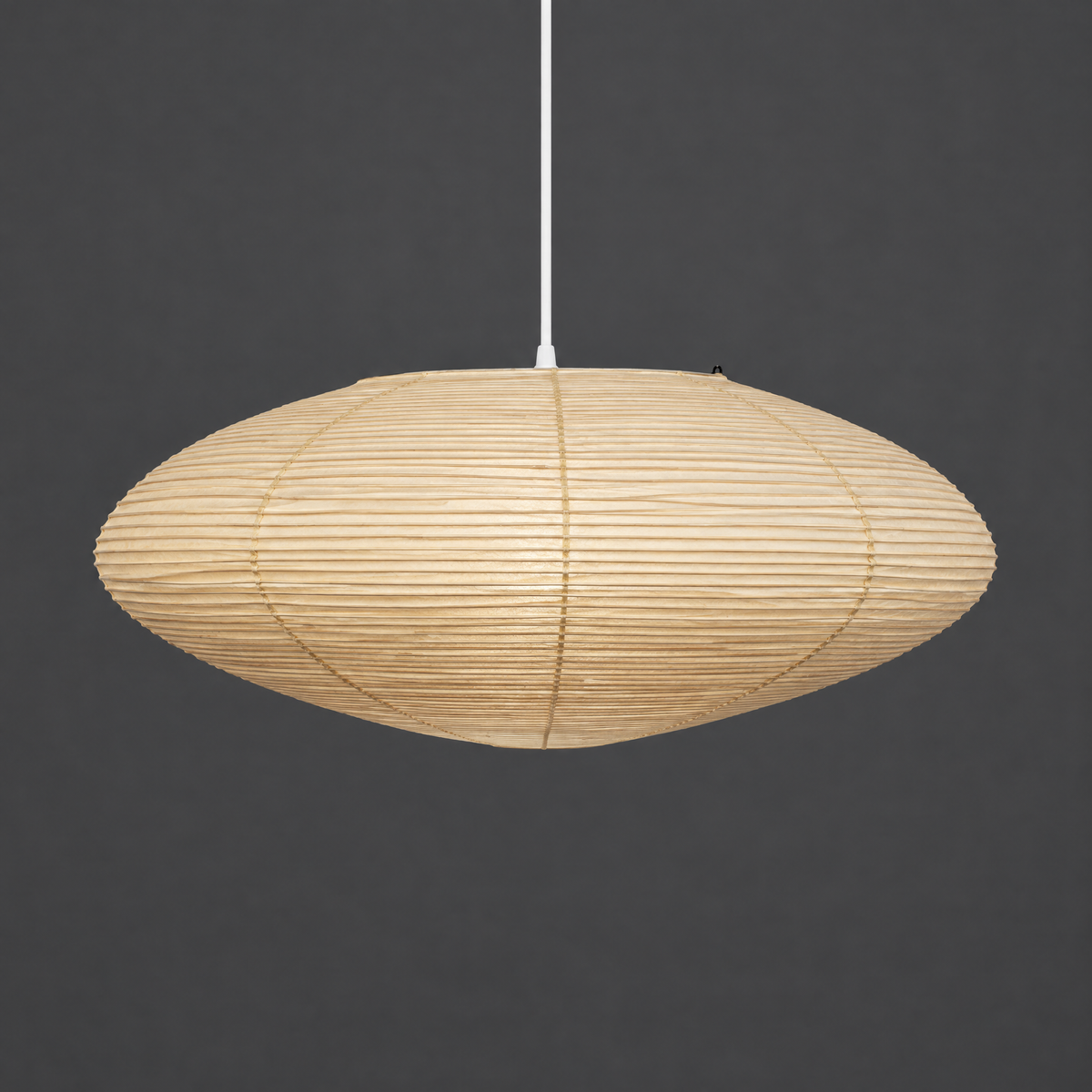 Akari 21A & 15A Washi Paper Pendant Lamps – Oversized Floating Sculptures