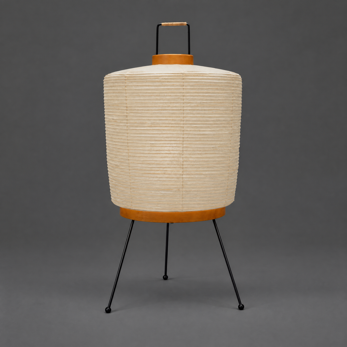 NOGUCHI AKARI 2A Paper Table Lamp — Washi & Bamboo Table Lamp