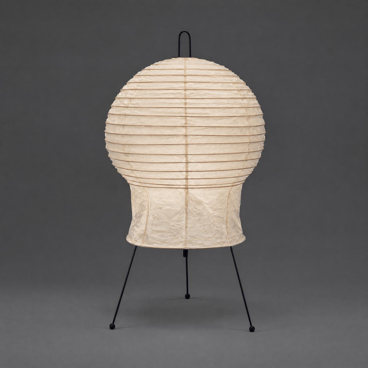 Noguchi inspired | Akari 2N Washi Paper Lamp - The Vertical Sculptural Glow