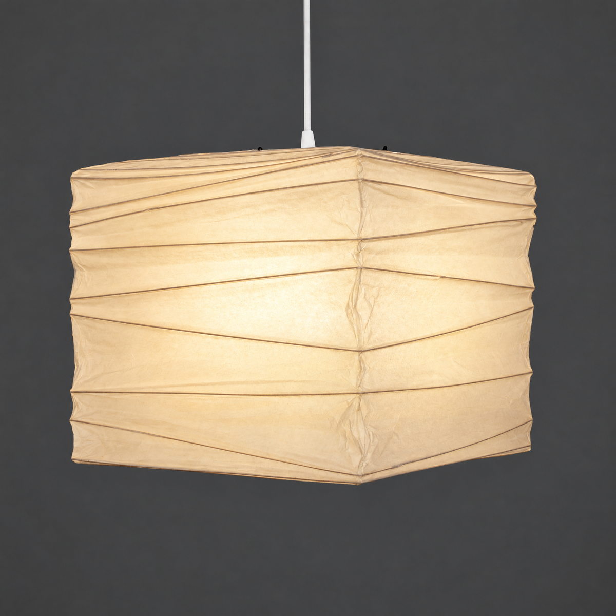 Luminaire suspendu Akari en papier washi 45X