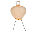 NOGUCHI AKARI 3A Table Lamp — Handcrafted Washi Lighting