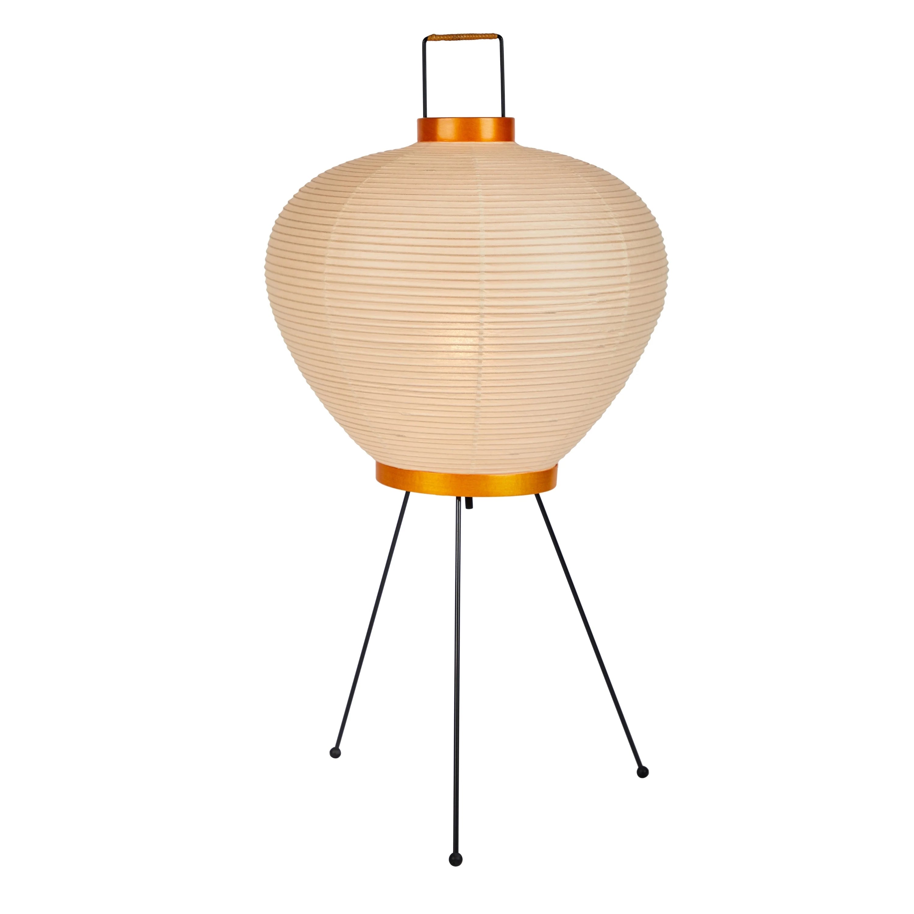NOGUCHI AKARI 3A Table Lamp — Handcrafted Washi Lighting