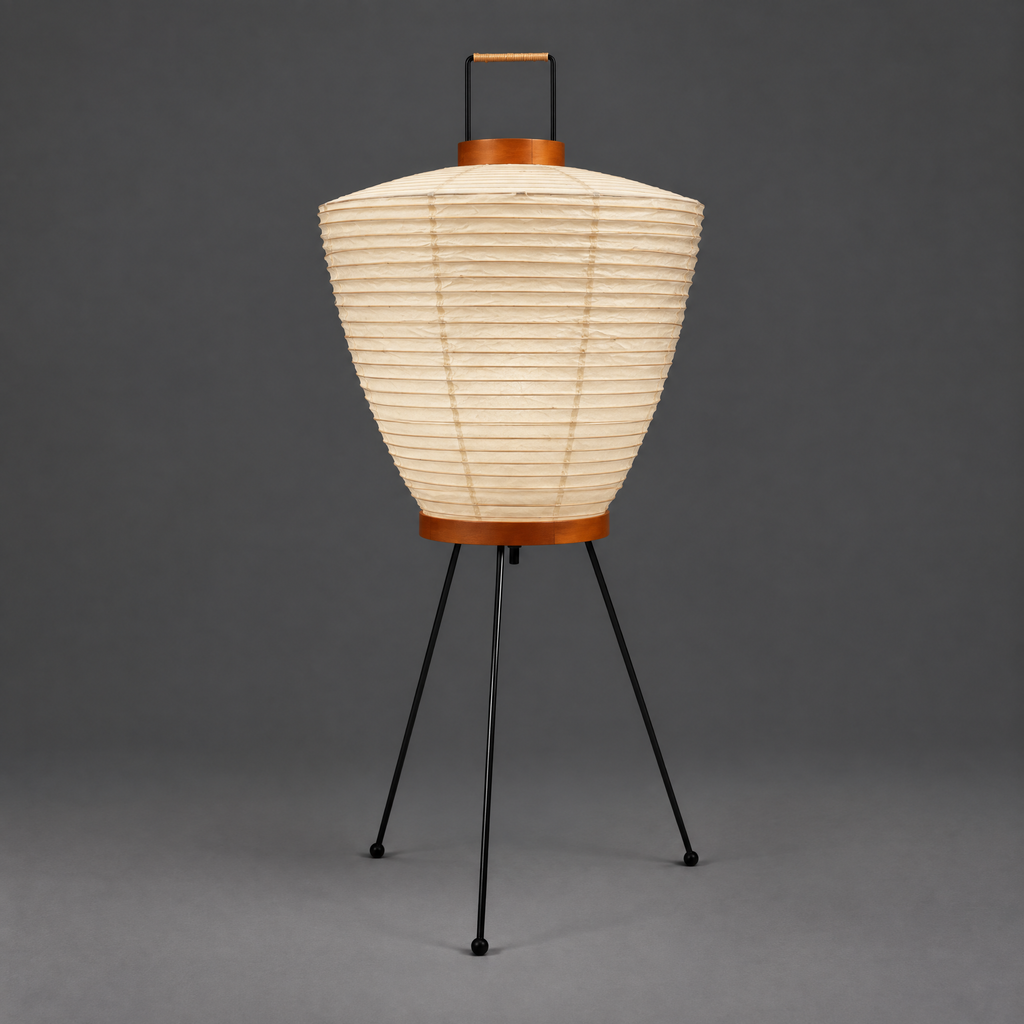 NOGUCHI AKARI 5A — Washi Paper Accent Table Lamp