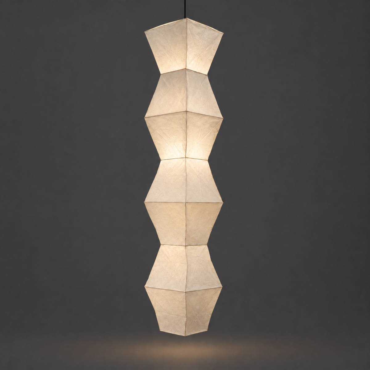 Lampe suspendue en papier Akari L7