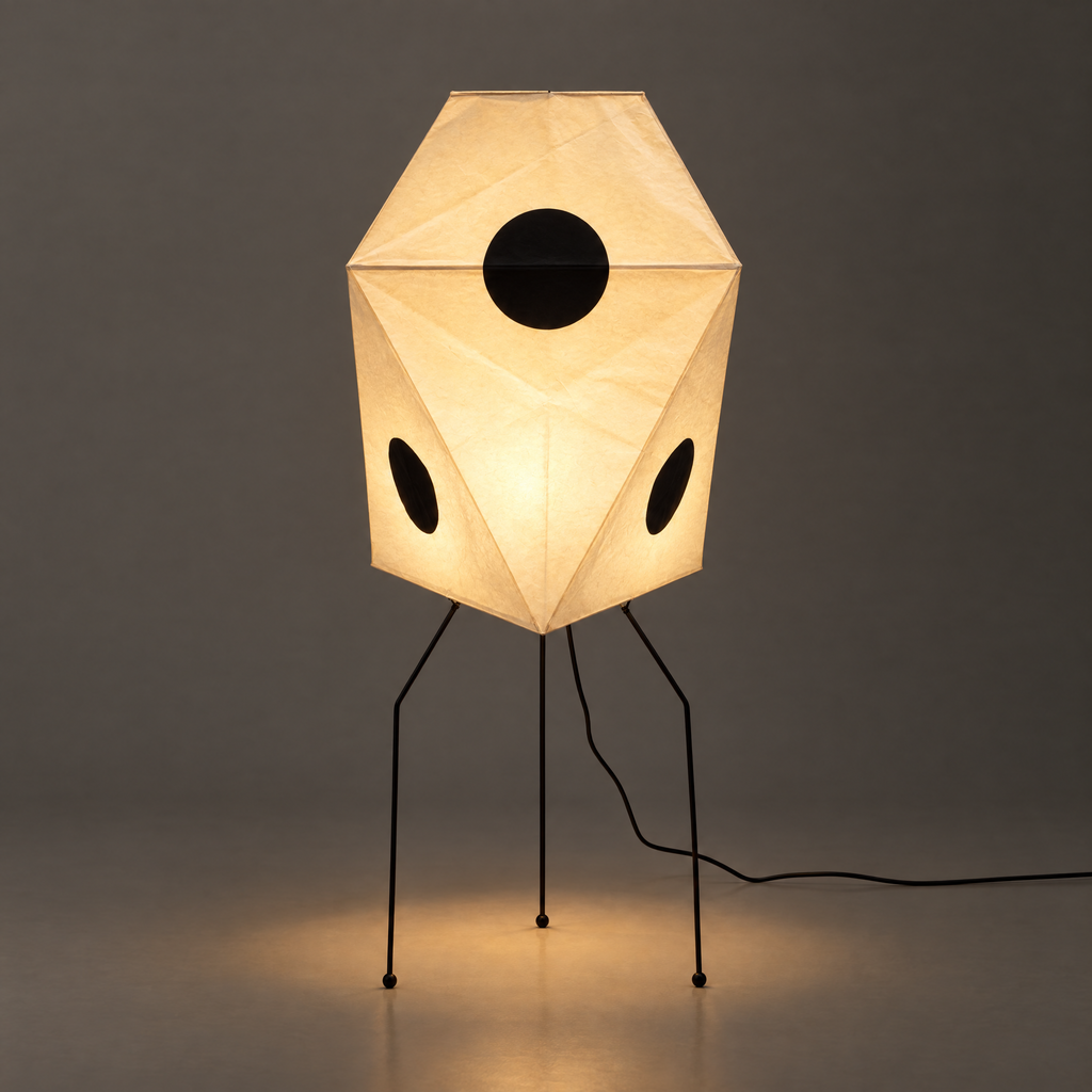 Hitomi Akari UF3-Q Floor Lamp Artisan Akari Floor LIGHT