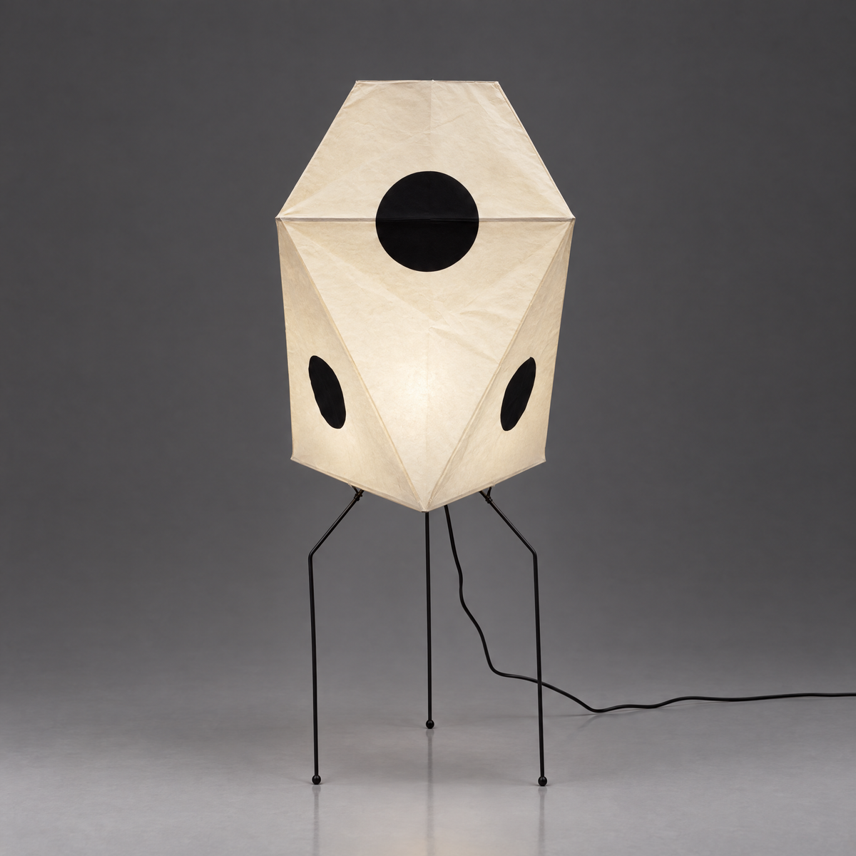 Hitomi Akari UF3-Q Floor Lamp Artisan Akari Floor LIGHT