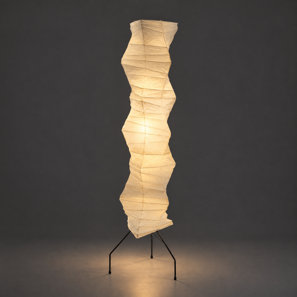 Noguchi Akari Floor Lamp UF4-33N Museum Proportions