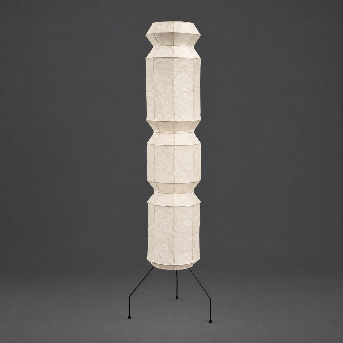AKARI Floor Lamp - Sculptural Light Sculpture UF4-L9 and UF4-L6