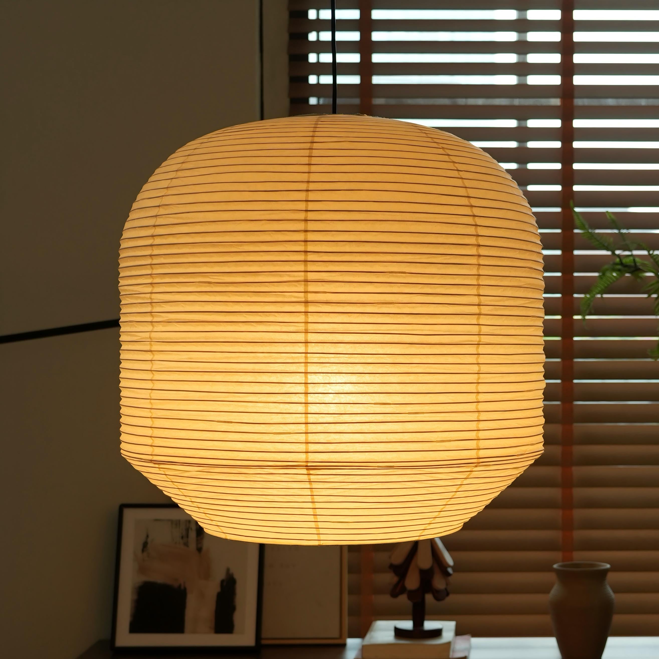 Hotaru Buoy Pendant Light – Washi Paper Lantern