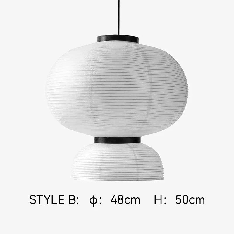 Traditino Formakami Scandinavian Rice Paper Pendants - Captainsbamboo