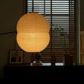 Hotaru Double Bubble Pendant Light – Washi Paper Lantern