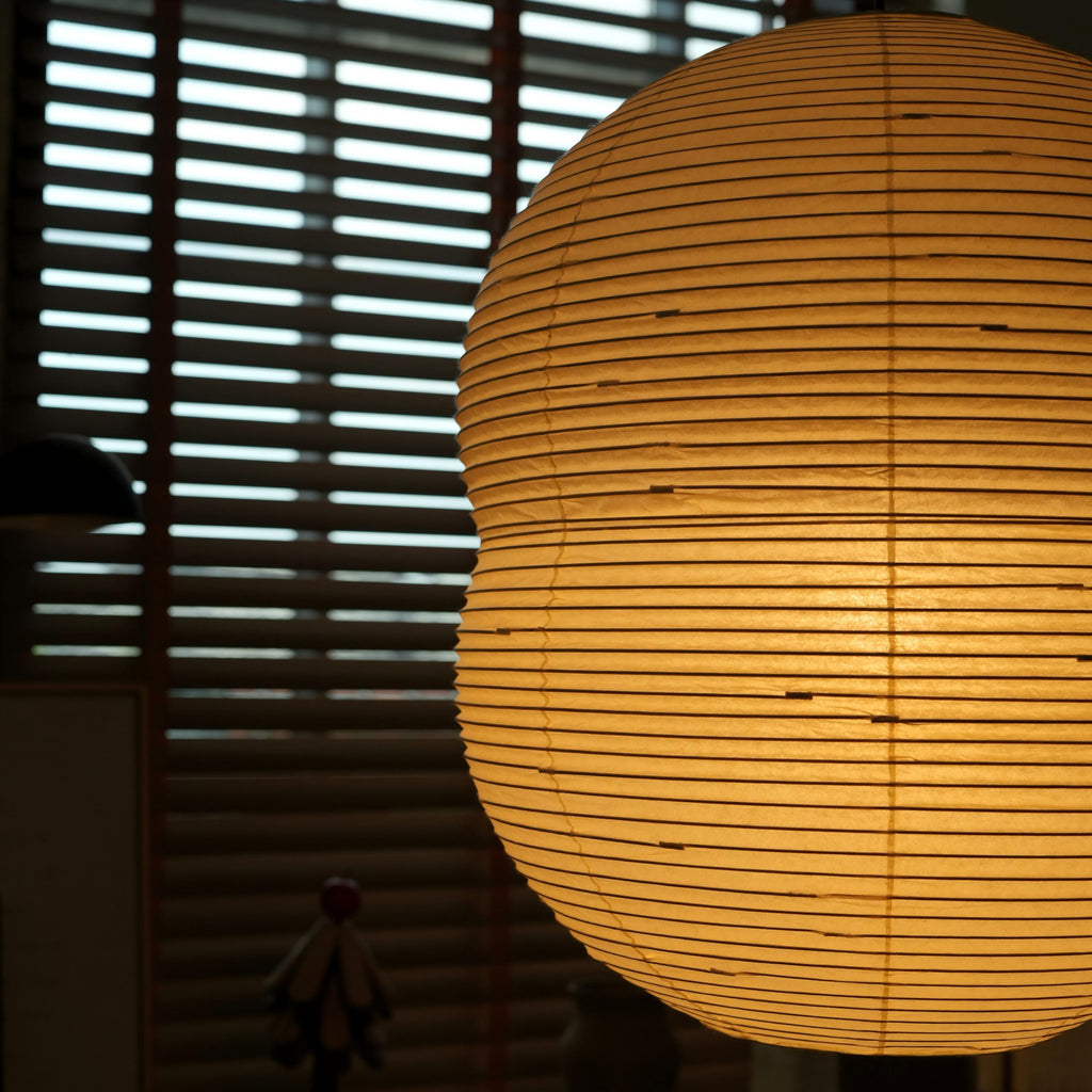 Hotaru Double Bubble Pendant Light – Washi Paper Lantern